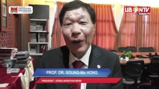 PROF  DR  SOUNG Mo HONG  President Korea Invention News