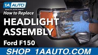 How to Replace Headlight Assembly 09-14 Ford F-150