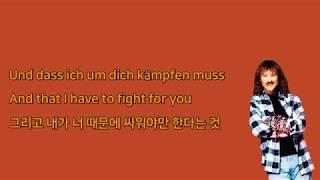 Wolfgang Petry - Wahnsinn (German+English+Korean LYRICS)