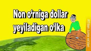 Non o‘rniga dollar yeyiladigan o‘lka – RTdan va'z