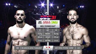 Gorilla MMA Series-36: SBC 31 |  Miladin Kolarski (Serbia) – Jose Teixeira (Luxembourg)