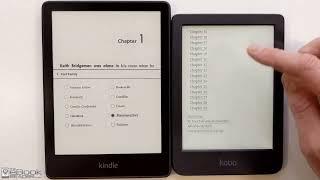 Kindle Paperwhite vs Kobo Clara BW Comparison Review