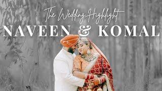 BEST WEDDING HIGHLIGHT || NAVEEN KOMAL || BEST PHOTOGRAPHER IN CHANDIGARH || DAAS FILMS