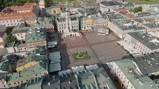 Zamość z lotu drona (Mavic 3 Classic 4K 30 FPS)