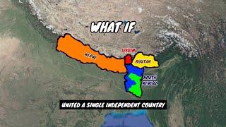 What if Nepal Bhutan Sikkim and North Bengal United A Single Independent Country | Data Duck