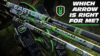 What Arrows to Choose - Which Shaft is Right for You? Comparing the Nock ON AXIS, FMJ & SONIC KE