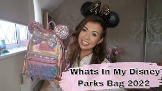 Whats In My Disney Parks Bag 2022 | GEMMA SUMMER