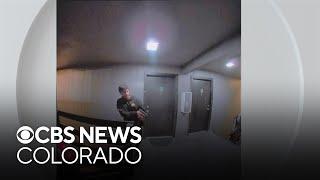 2 arrested, 3 others at large after video emerges showing men with guns in Aurora apartment complex