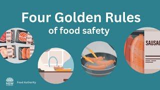 Four Golden Rules of food safety