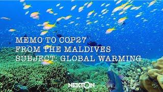 Memo to COP27 from the Maldives. Subject: Global Warming