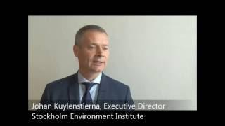 Johan Kuylenstierna talks about measuring progress on the SDG goals