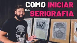 Como montar uma estamparia serigrafia.