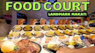 [4K] FOOD COURT TOUR 2024 - THE LANDMARK MAKATI