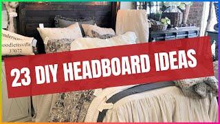 23 DIY Headboard Ideas – Creative Inspiration For Your Bedroom | The Saw Guy | DIY | Do It Yourself