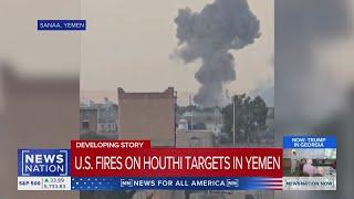 US airstrikes target Houthi rebels: Over a dozen hit in Yemen | NewsNation Now