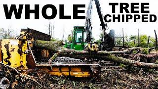 525 HP WOOD CHIPPER - SHREDS 26" WHOLE TREES AT ONCE!