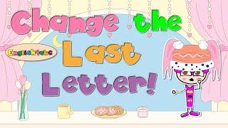 Change the Last Letter / Consonants / Phonics Song!