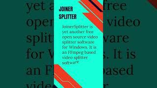 5 Best Free Open Source Video Splitter Software