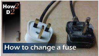 How to change fuse in an electrical plug UK 13 amp fuse replacement