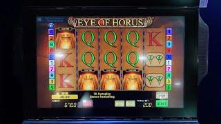 Betfred FOBT. Eye of Horus & Rise of Anubis. £2 Bonus Games.