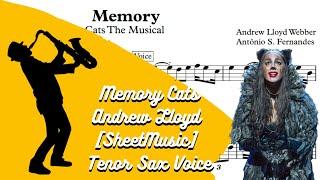 Memory Cats - Andrew Lloyd [SheetMusic] Tenor Sax Voice