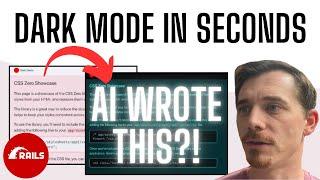 Rails Theme Generator: AI Creates MIND BLOWING Dark/Light Modes in Seconds! 