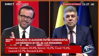 Marcel Ciolacu răspunde la scandalul Nordis, la dezbaterea prezidențială de la Antena 3 CNN