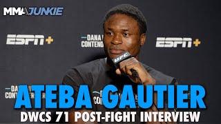 Ateba Gautier Wants to Go After UFC Title 'As Soon As Possible' After Contract Win | DWCS 72