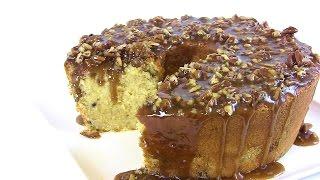 Holiday Series: Caramel Pecan Pound Cake Recipe | Cooking With Carolyn