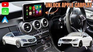 Add CarPlay to your C63/C63S with this easy trick. (CarPlay / Android Auto WIRELESS)