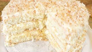 Southern Coconut Pineapple Cake Recipe - Fluffy Coconut & Pineapple REALNESS | Cooking With Carolyn