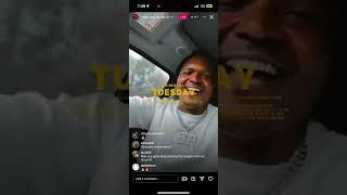 YOUNG NUDY PLAYING UNRELEASED TRACKS ON IG LIVE