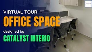 Office Tour - 1045 Sq Ft Office designed by Catalyst Interio | Office Interior Design