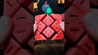 3D printed Infinite Rubik's Cube Tesseract Doodad