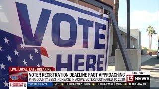 Deadline to register to vote in November coming up soon