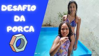 Desafio da porca na piscina | Pool Pig Challenge