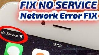 iPhone 6s/6splus No service/Network Error/No signal/No IMEI / searching network 100% solution.