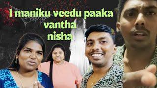 வீடு பாக்க வந்த நிஷா பேய் பார்த்து பயந்துட்டா 🫣 | #comalisarath |  Nisha | krithika