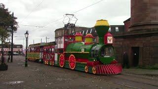 Blackpool Heritage Tram Tours September Spectacular  2019 Part 2 and Illuminations