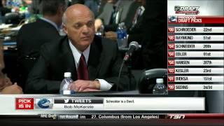 Canucks Trade Cory Schneider and Select Bo Horvat 06/30/13 [HD]