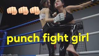 punchfight Jiao vs all(girl&mixed boxing)