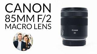 Save $2000? A Great Lens for Wedding Rings & Portraiture | Canon RF85mm F2 Macro IS STM Review