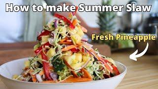 How to make a Pineapple Slaw | 31 Days of BBQ