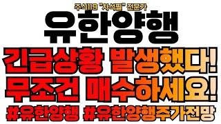 [유한양행 주가분석] 긴급상황 발생! 무조건 매수하셔야합니다!  #유한양행 #유한양행주가전망 #유한양행주가 #유한양행목표가 #유한양행주식 #유한양행주가분석