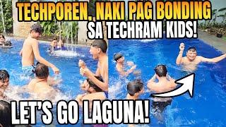 Let's Go Laguna! TechPoren First Time Naki Pag Bonding Sa TechRAM Kids! Napakasaya!