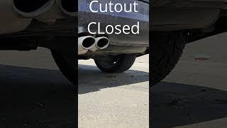 C32 AMG - Exhaust Cutout Sound!