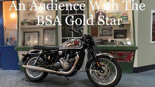 BSA GOLD STAR - An Audience With The BSA Gold Star