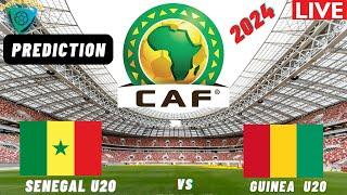 Senegal vs Guinea Live Stream CAF U20 Africa Nations Cup 2025 Qualifier Semi Final