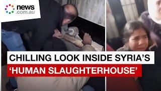 Syria’s rebels enter horrific prison as Assad flees Damascus