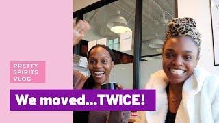 We Moved To A New Office Part 1 | Pretty Spirits Vlog